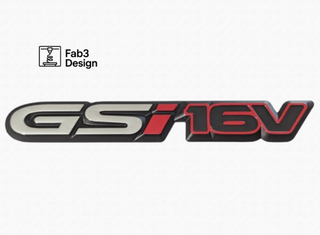 Insignias GSI 16V para Jesús