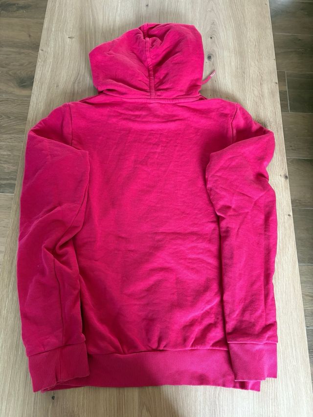 Sudadera Puma Rosa Talla S Logo Grande