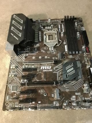 Placa Base MSI Z390-A PRO, PARA REPARAR.