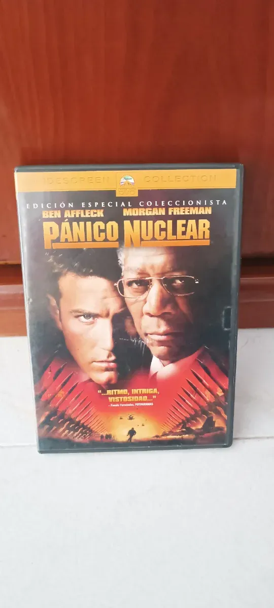 DVD Pánico Nuclear Ben Affleck Morgan Freeman