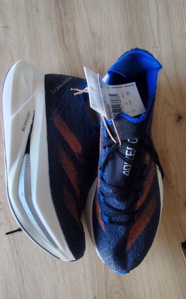 Adidas Adizero Prime X 2 Strung Azul/Naranja