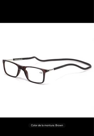 Gafas Lectura Magnéticas Marrón