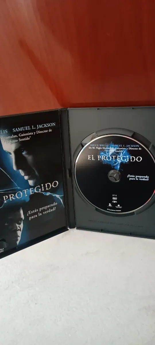 El Protegido DVD Bruce Willis Samuel L. Jackson