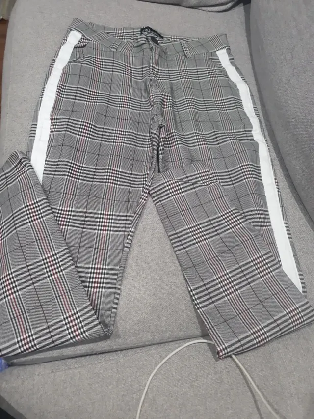 Pantalón cuadros MORENGAR Talla XS
