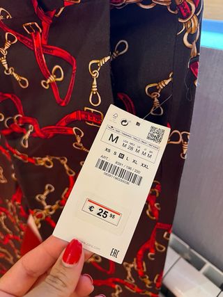 Pantalón Zara Basic Estampado