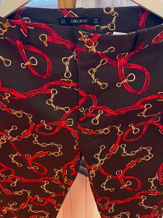 Pantalón Zara Basic Estampado