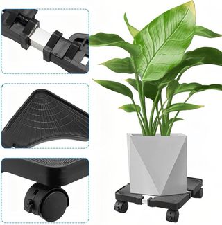 Base para PC con ruedas ajustable