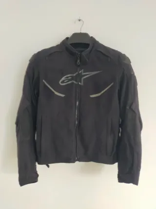 Chaqueta Moto Alpinestars Black Shadow Negra