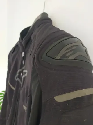 Chaqueta Moto Alpinestars Black Shadow Negra
