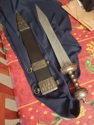 Espada julio César Gladius Romana Antigua
