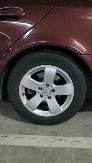  5 Llantas Originales Mercedes con gomas 