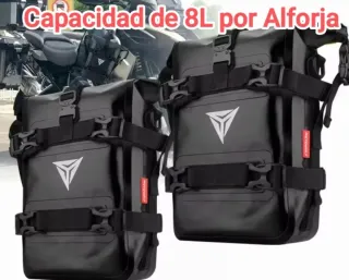  Alforjas moto,quad, impermeables 8L. 