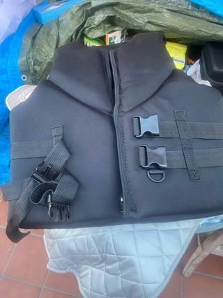 Chaleco salvavidas kayak L-XL Negro