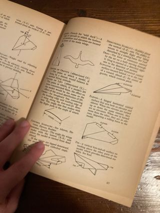 libro “ How to make e fly Paper airplanes”U.S Navy