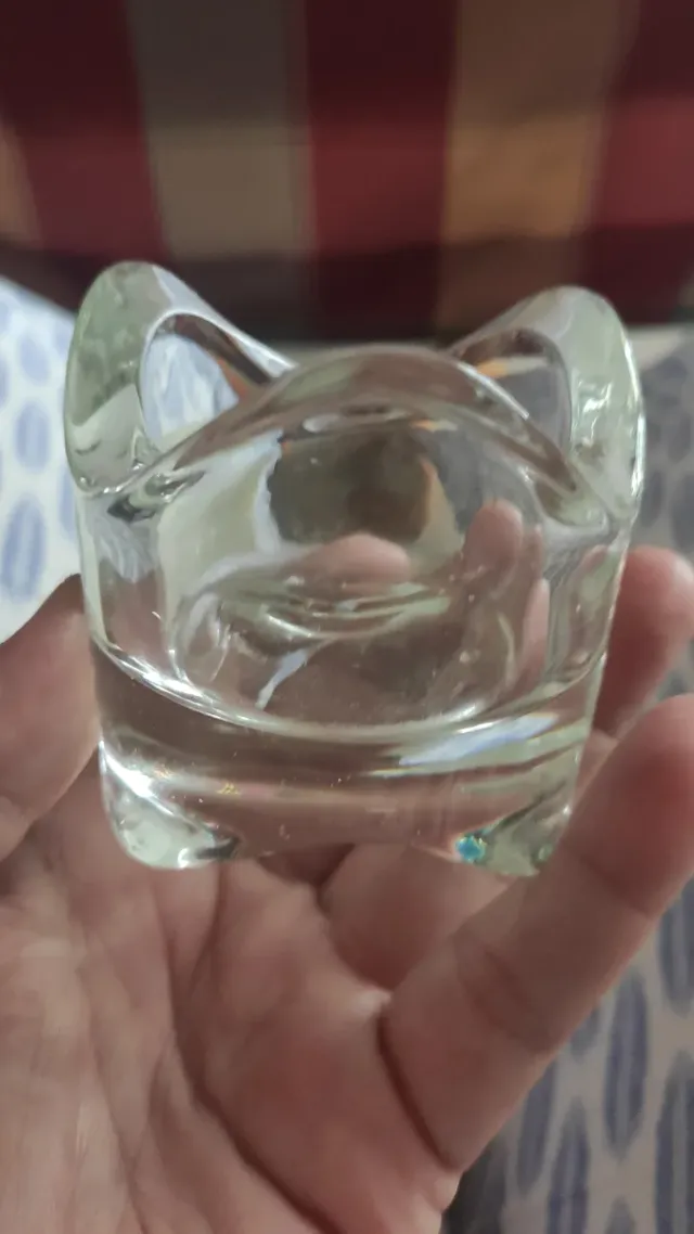 Portacandele in vetro