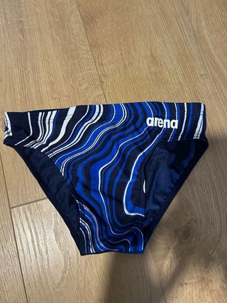 Bañador slip Arena hombre azul