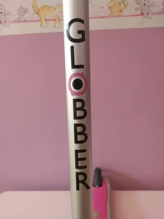 Patinete Globber 3 ruedas rosa
