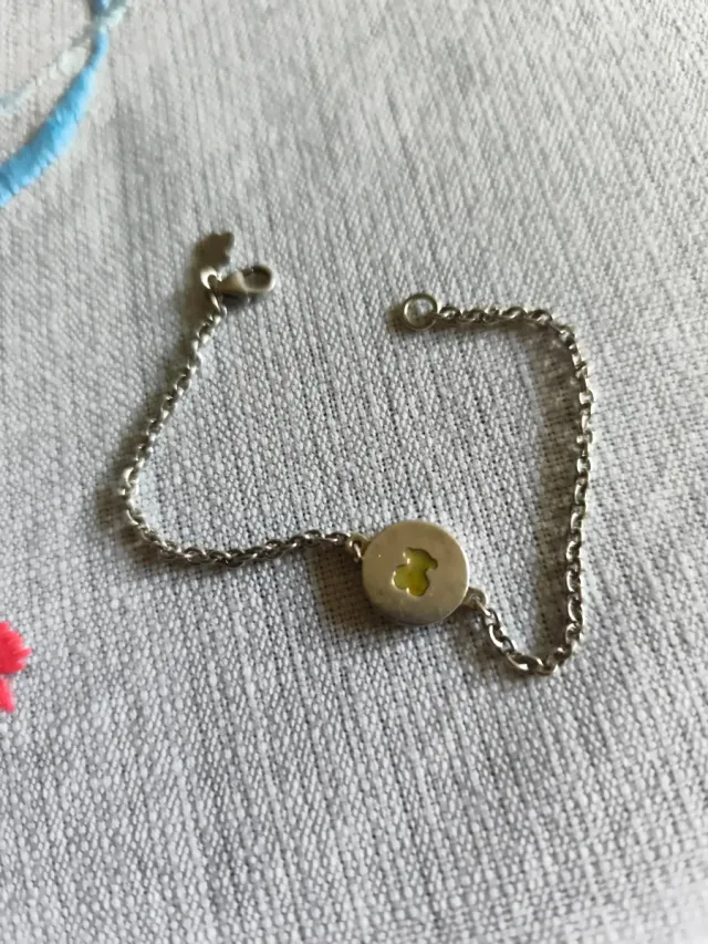 Pulsera Tous Plata Trébol