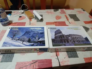 2 Puzzles 1000 Piezas Paisajes