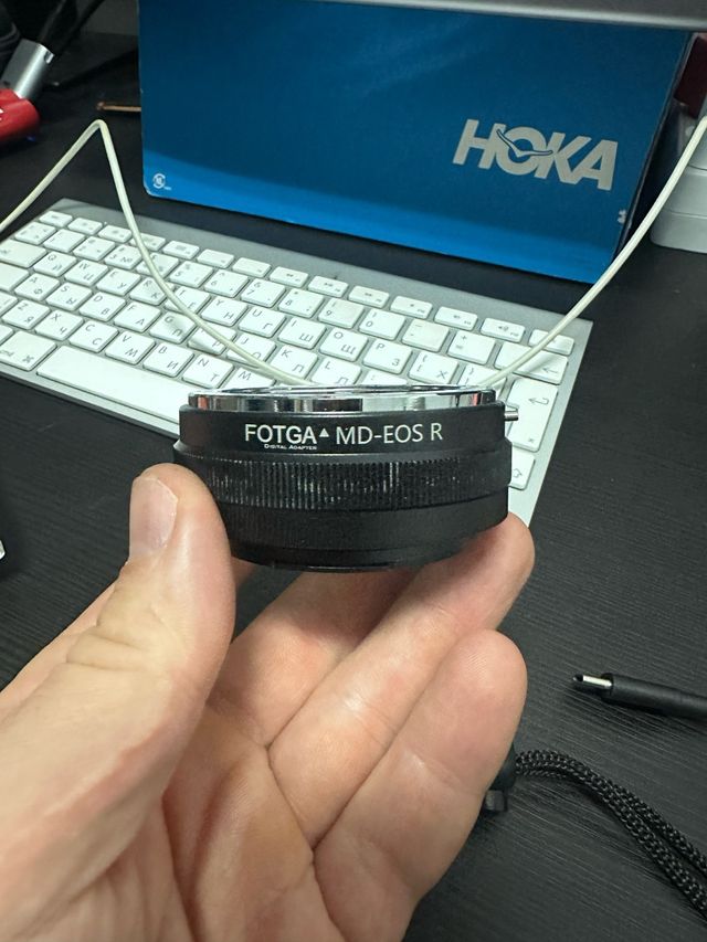 FOTGA MDEOS R - Adattatore da Minolta MD a Canon EOS R