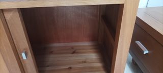 Mesa de madera maciza