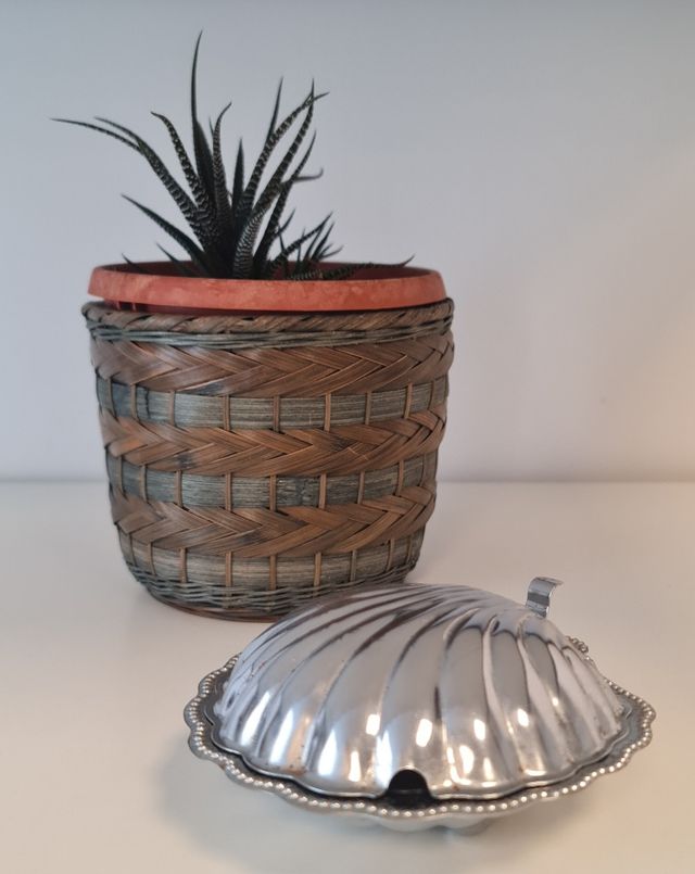 Mantequillera Queen Anne Con Tapa