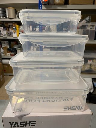 Conjunto 12 Recipientes Alimentación YASHE