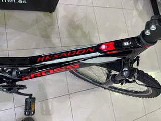 Bicicleta Kross Hexagon 24 Negra