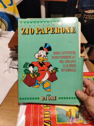 Raccolta zio paperoni Mondadori 12 libretti