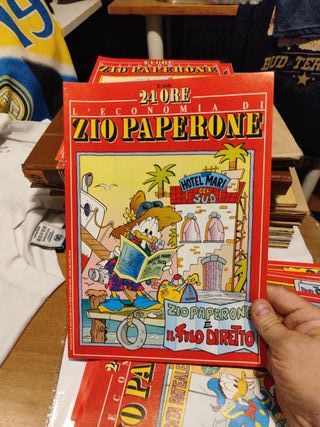 Raccolta zio paperoni Mondadori 12 libretti