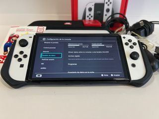 Nintendo Switch OLED bianco + accessori