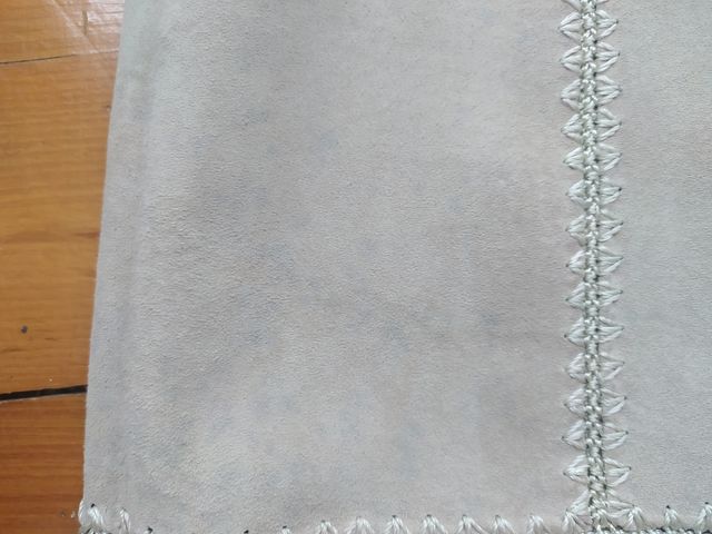 Falda ante beige Miguel Berbel