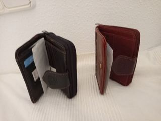 Monedero de piel mujer.lote.OFERTA!!