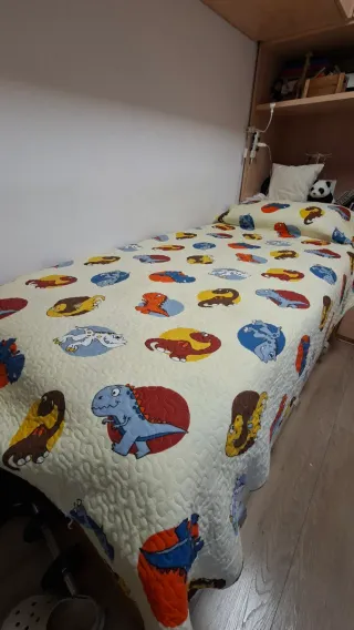 Colcha infantil dinosaurios