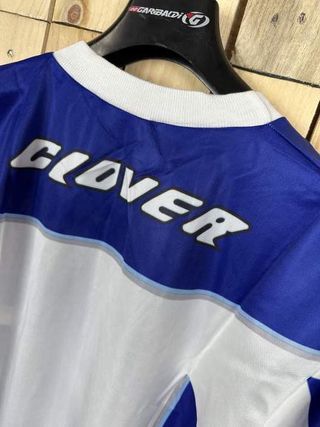 CAMISETA T-XL DE MOTO CLOVER AZUL