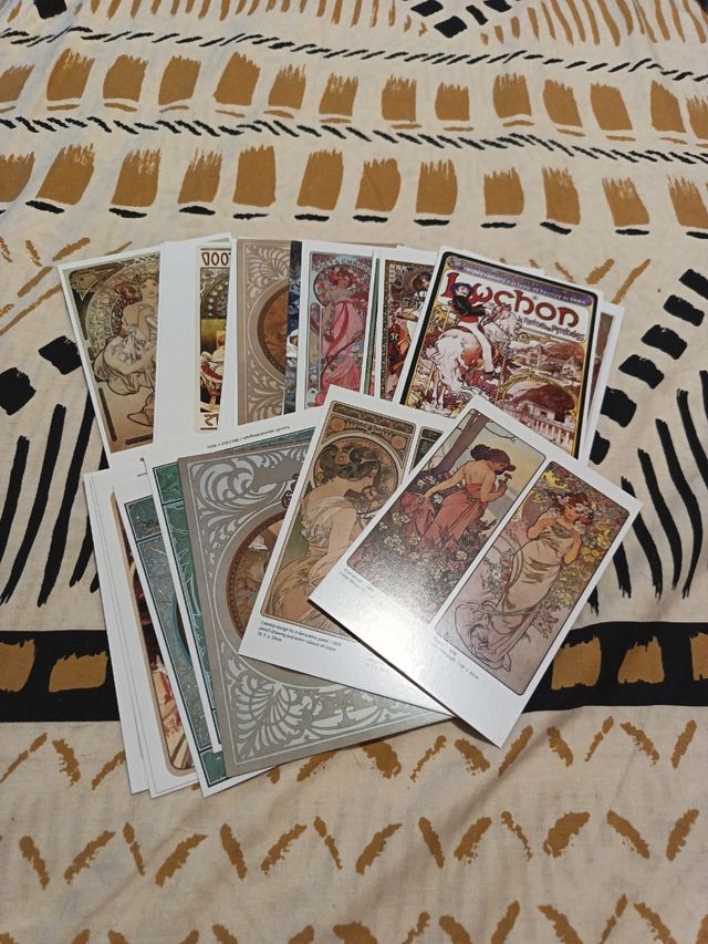 Tarjetas Postales Alphonse Maria Mucha
