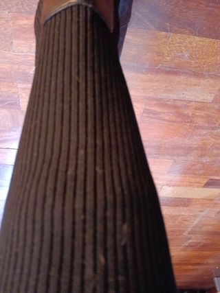 Bota larga negra