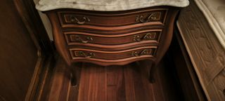 Cama Matrimonio 140cm + Mesillas Madera