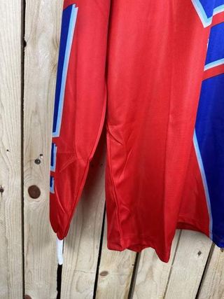 CAMISETA T-L DE MOTO CLOVER ROJO 
