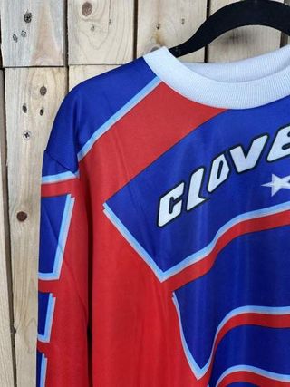 CAMISETA T-L DE MOTO CLOVER ROJO 