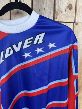 CAMISETA T-L DE MOTO CLOVER ROJO 
