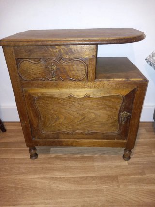 Armario antiguo madera maciza de roble