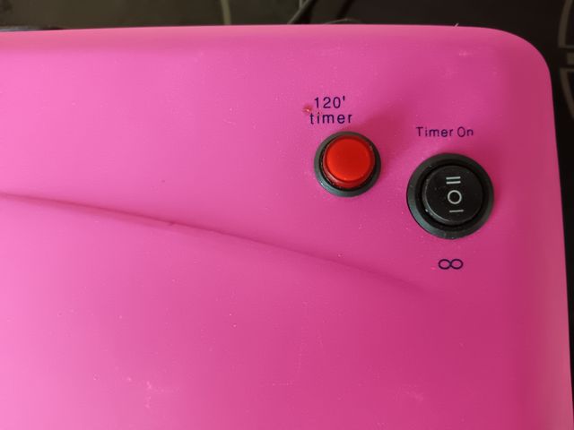 Lámpara Secadora Uñas Gel UV LED Rosa