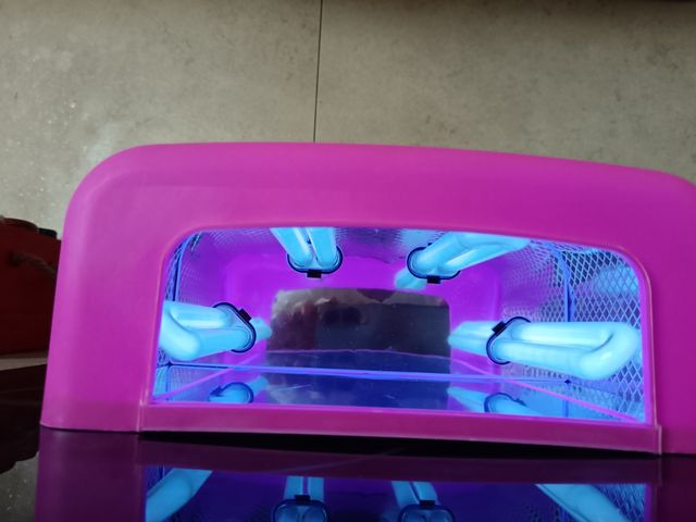 Lámpara Secadora Uñas Gel UV LED Rosa
