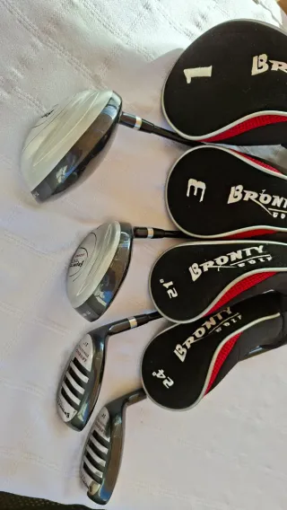 Set Palos Golf Bronty Legend + Bolsa