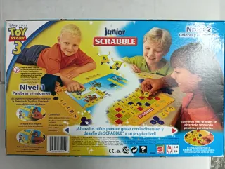 Juego de mesa Toy Story 3 Junior Scrabble