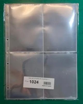 10 Hojas Pardo para monedas y billetes