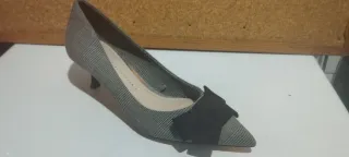 Zapatos Zara Talla 36 Tacón Kitten