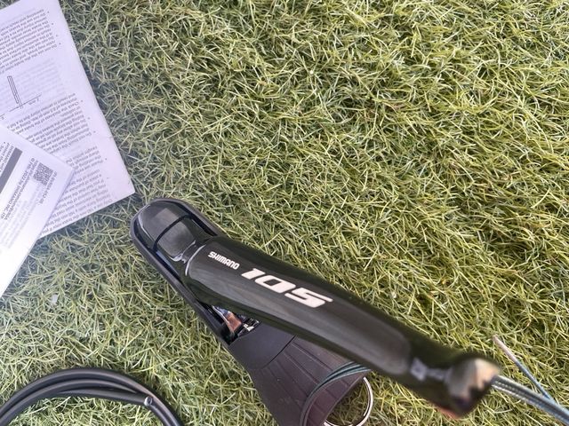 Maneta Shimano 105 Izquierda Delantera