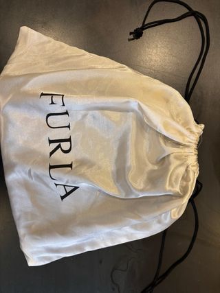 Bolso de fiesta Furla plateado
